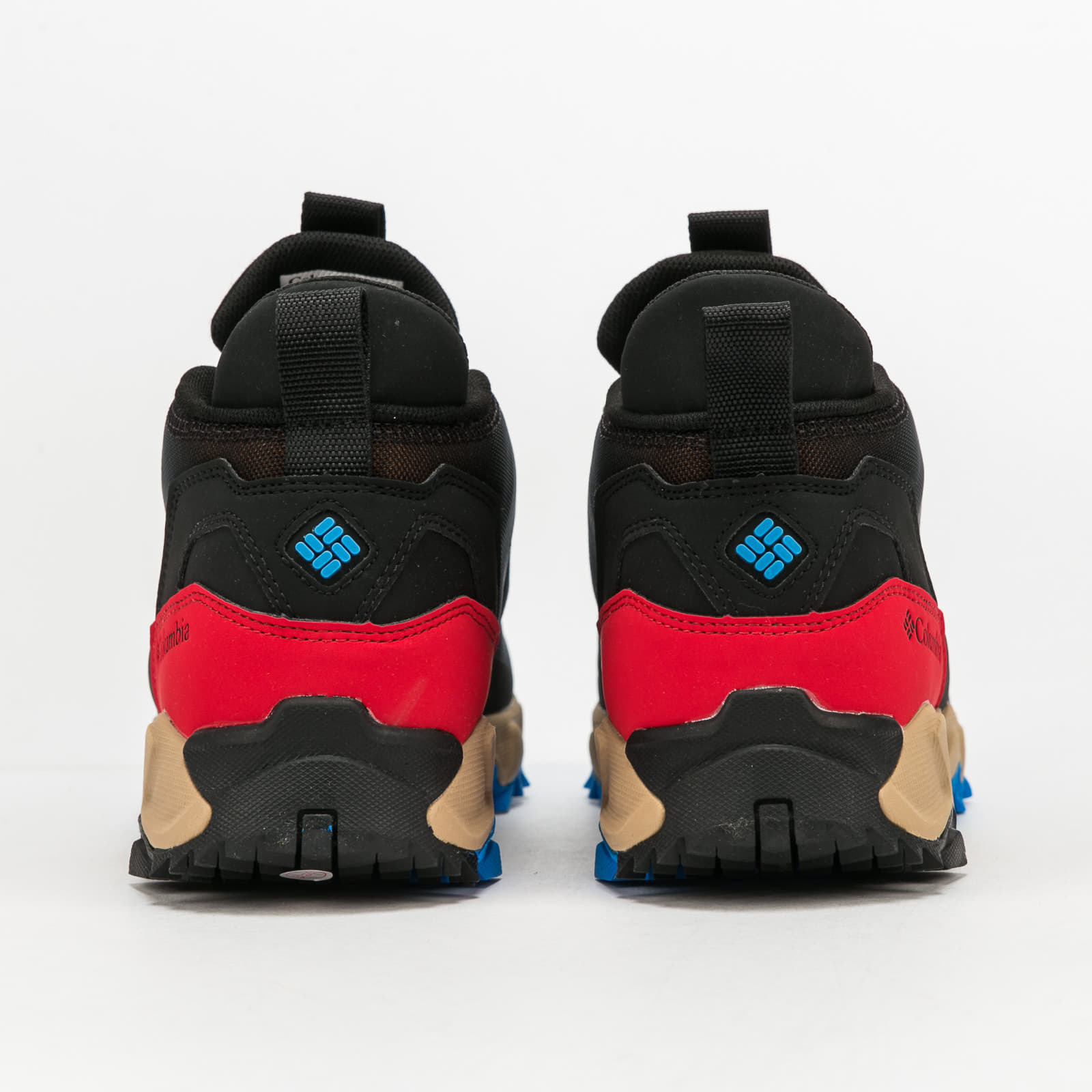 Miesten kengät Columbia Flow Borough Low Black/ Static Blue