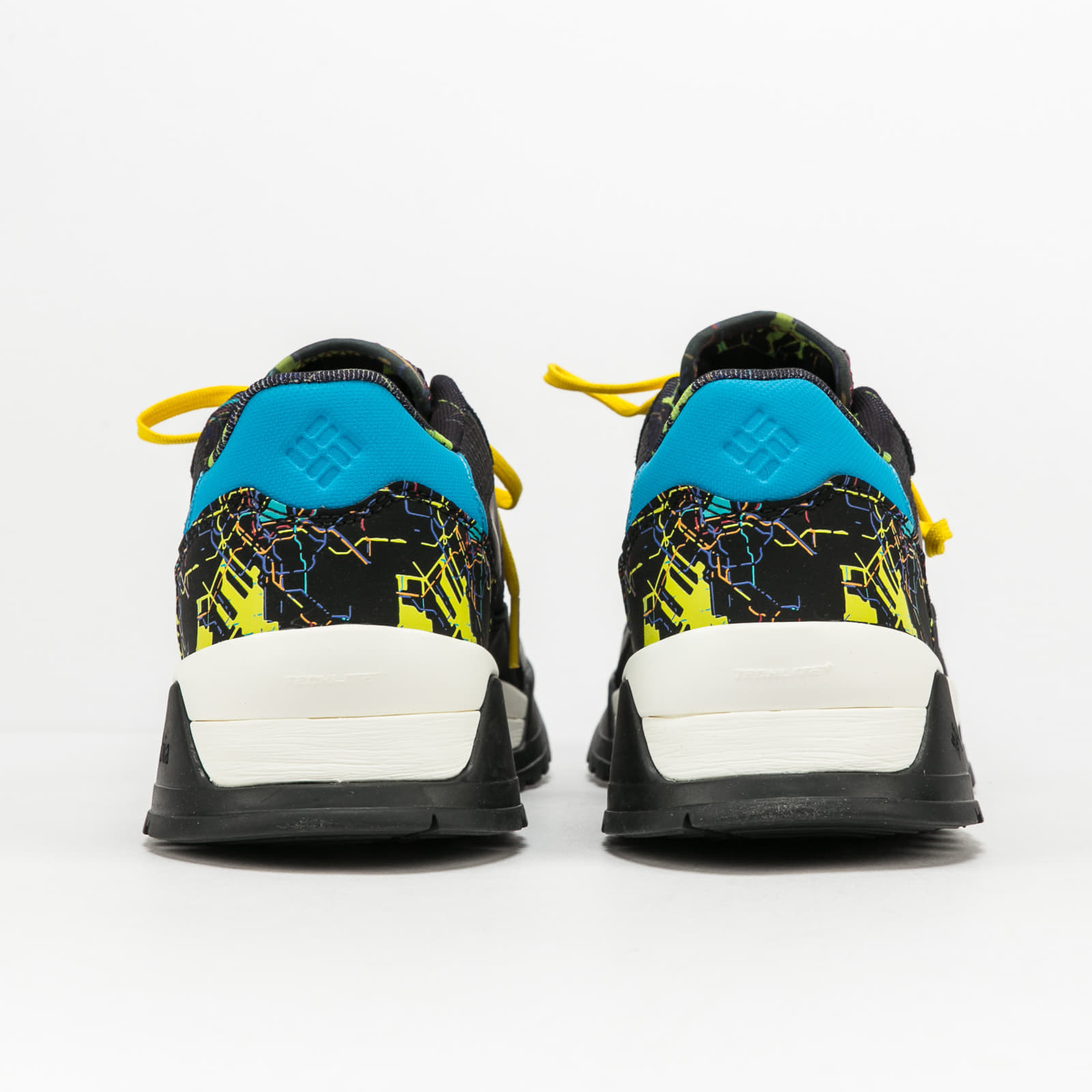 Miesten kengät Columbia Adventure Tokyo Wildone Heritage Black/ Cyan Blue