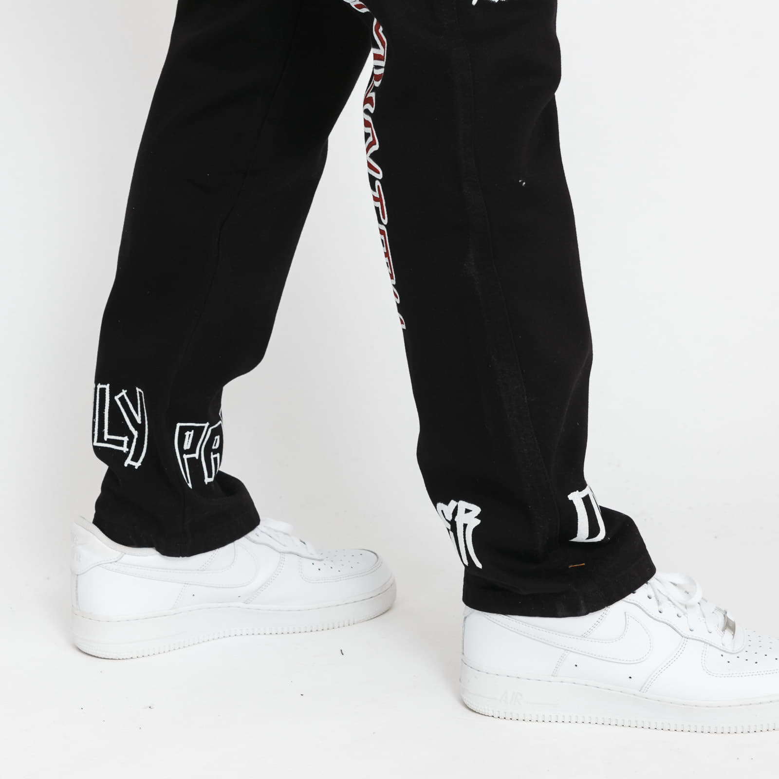 Kelnės Daily Paper Moussa Pants Black