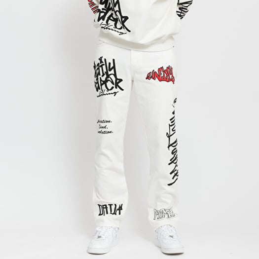 Pants and jeans Daily Paper Moussa Pants Off White Footshop