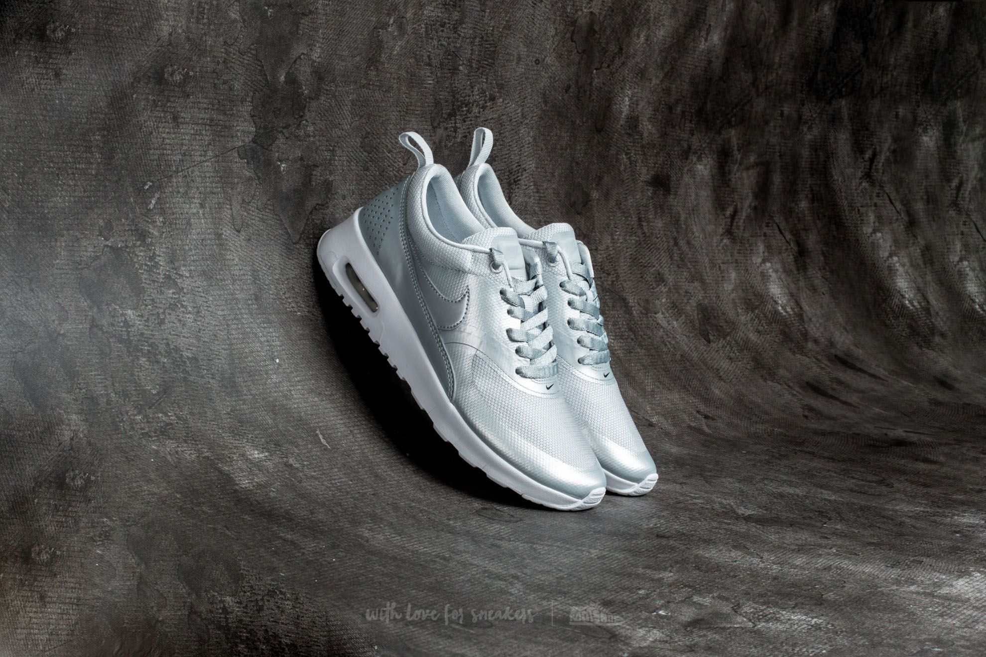 Women's shoes Nike Air Max Thea SE (GS) Metallic Platinum/ White/ Metallic Platinum