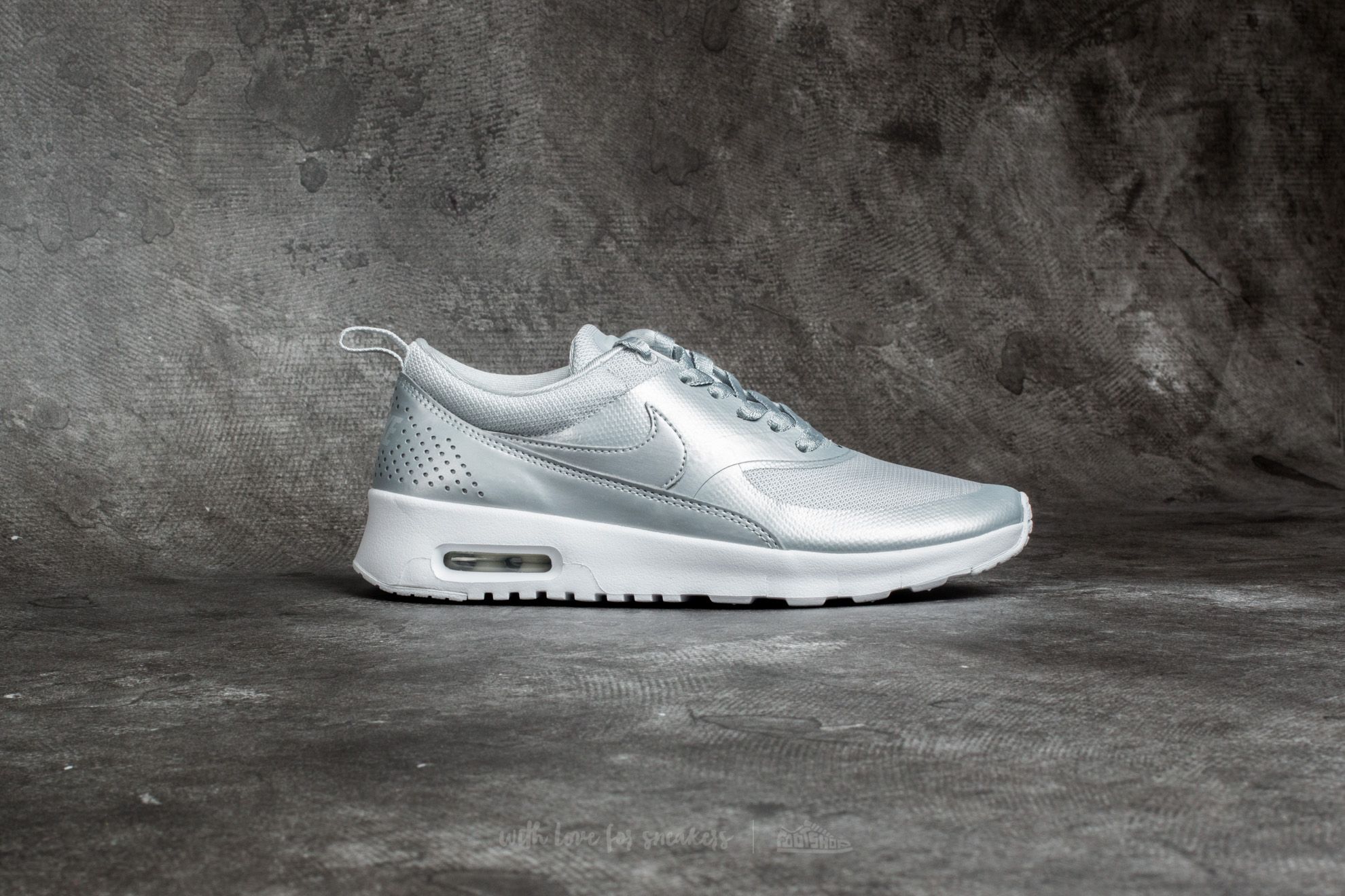 Women's shoes Nike Air Max Thea SE (GS) Metallic Platinum/ White/ Metallic Platinum
