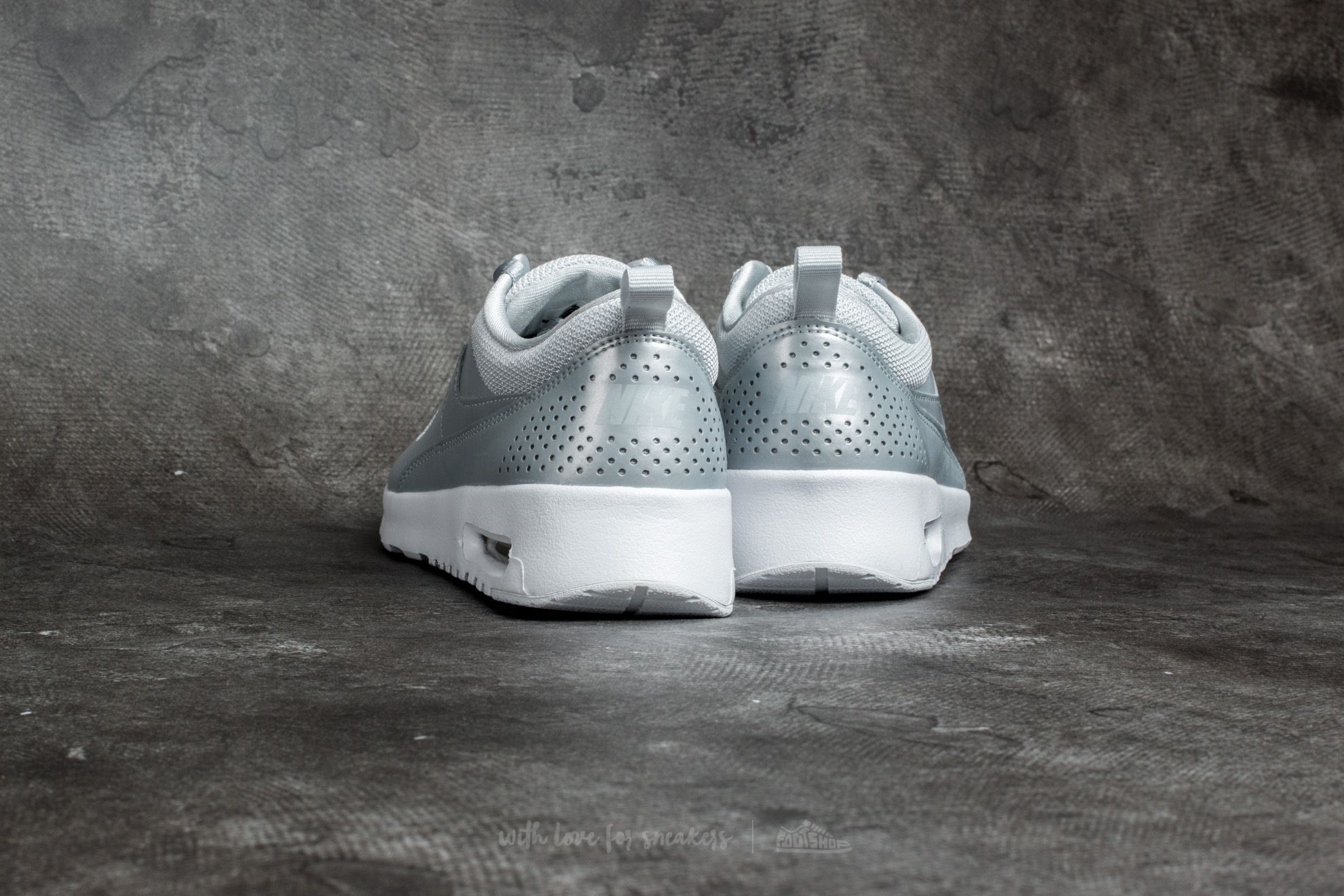 Women's shoes Nike Air Max Thea SE (GS) Metallic Platinum/ White/ Metallic Platinum