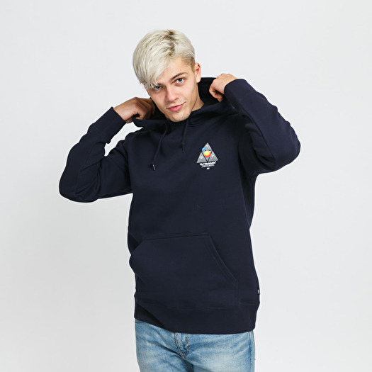 Sweatshirts HUF Video Format Triple Triangle Hoodie White Footshop