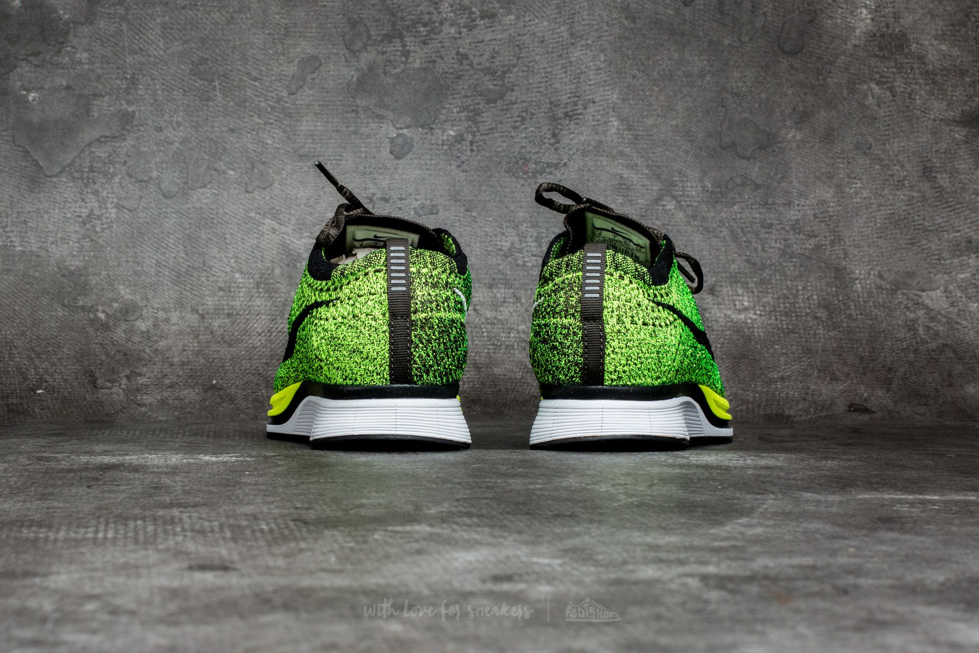 Nike flyknit racer volt/black-sequoia outlet