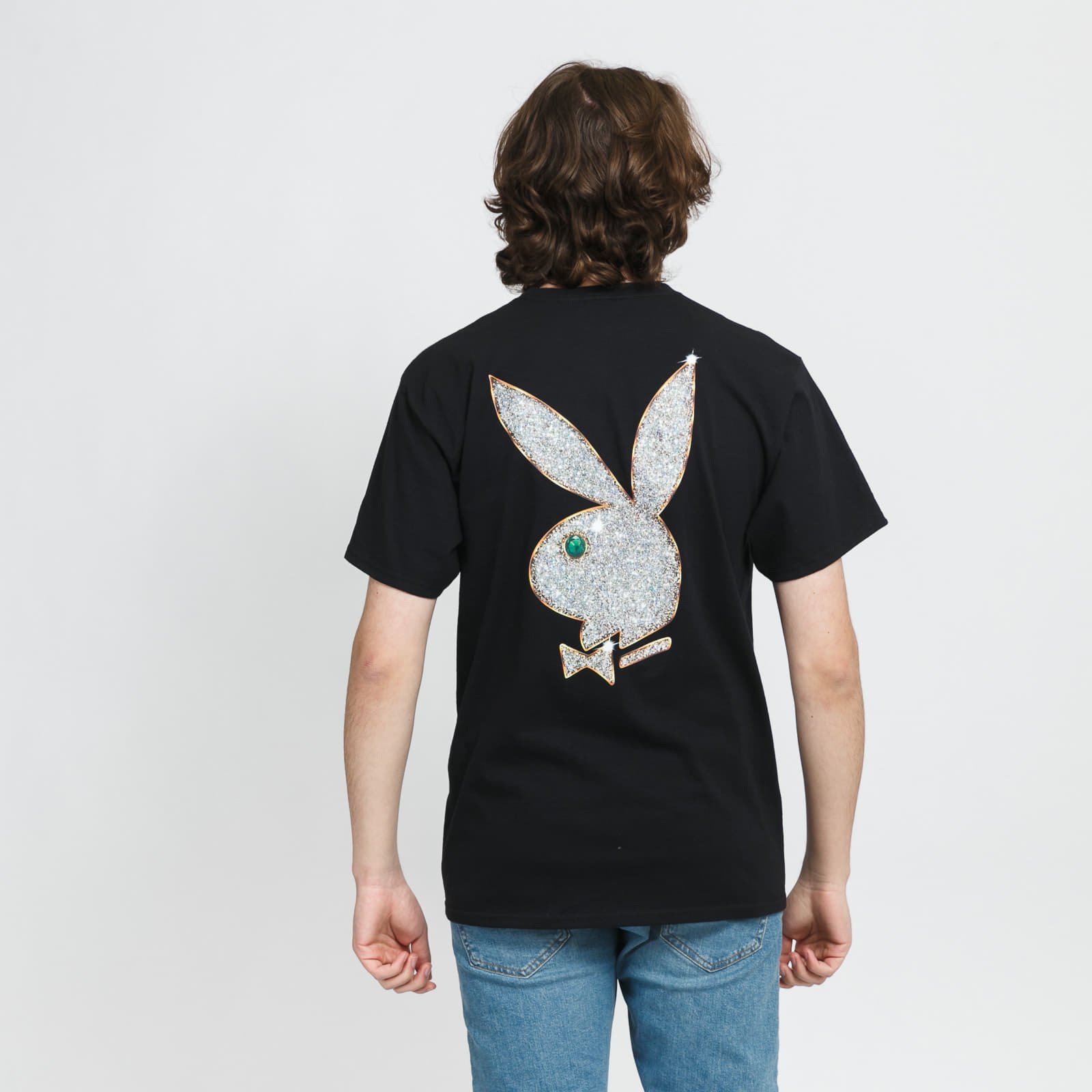 HUF X PLAYBOY アフターアワー VVS ロゴ クルーネック Tシャツ T-shirts HUF X Playboy Vvs Logo Tee Black | Footshop