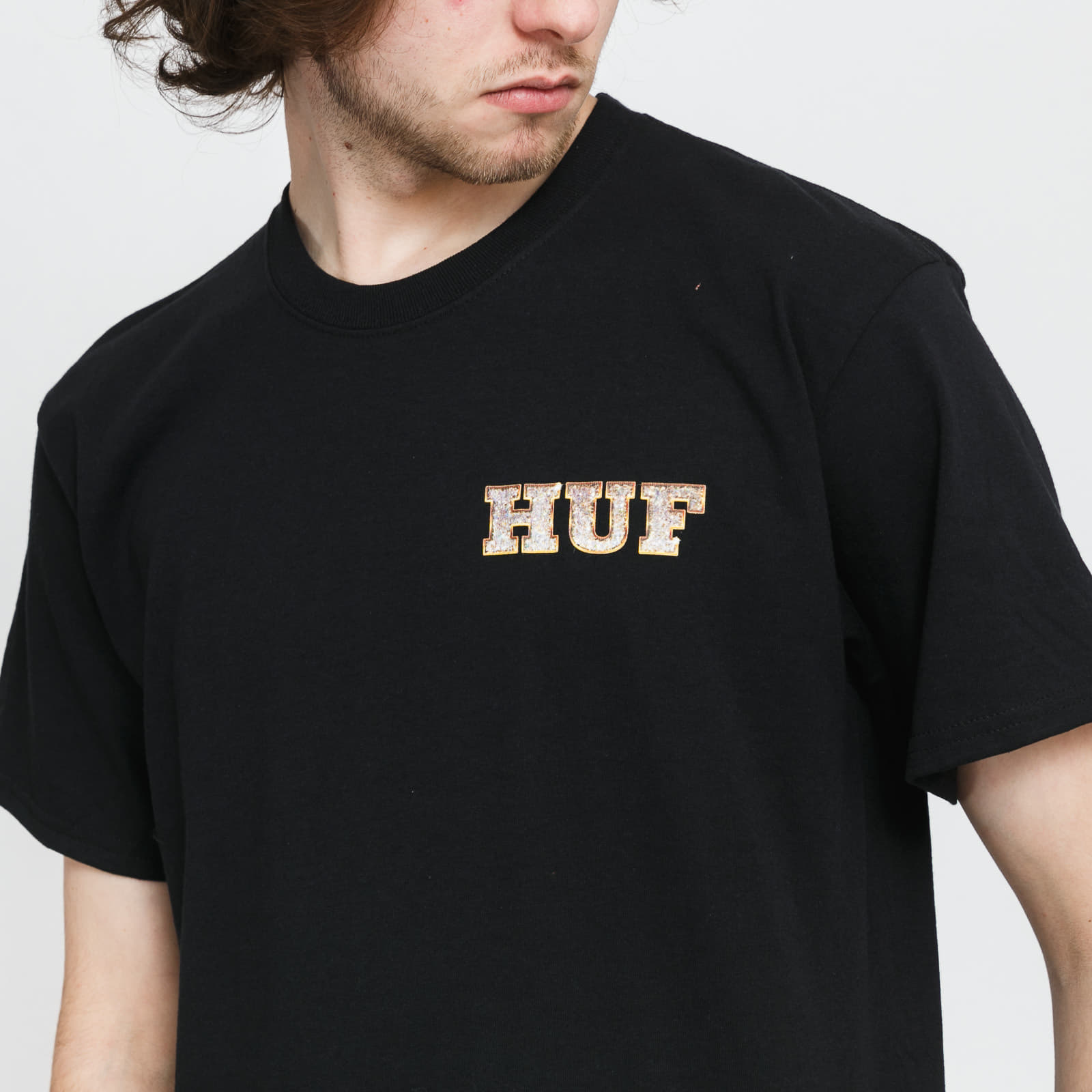 T-shirts  HUF X Playboy Vvs Logo Tee Black