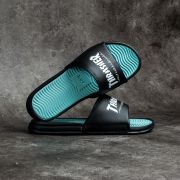 Men s shoes HUF x Thrasher Slide Black Mint Footshop