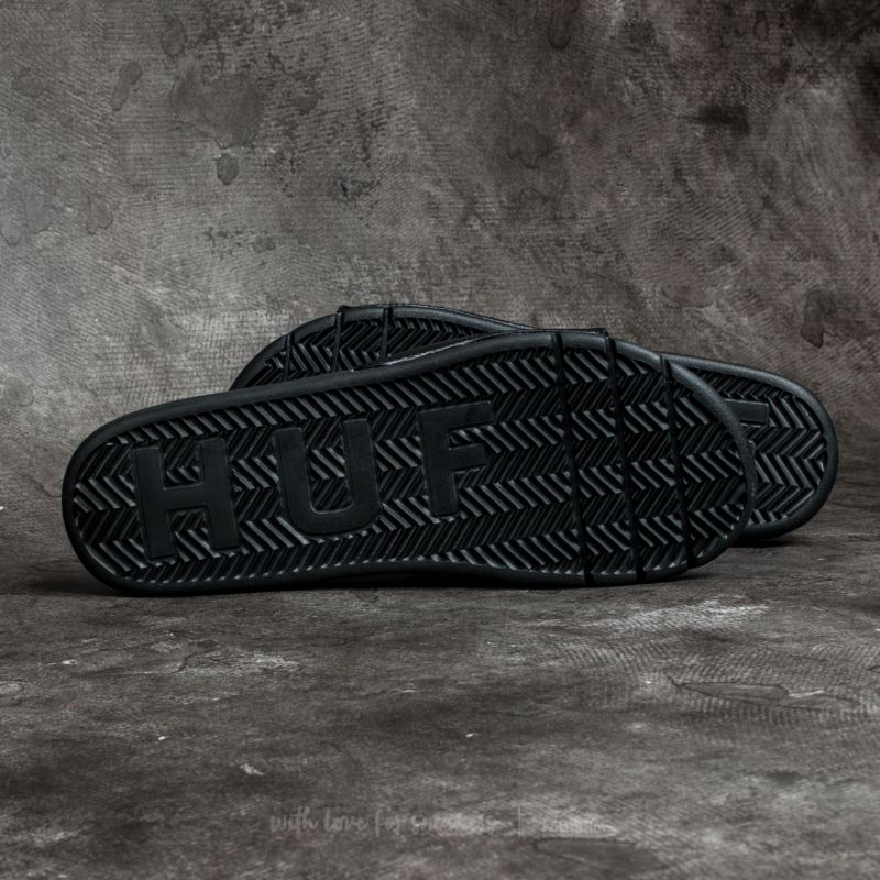HUF x Thrasher Slide Black/ Mint | Footshop