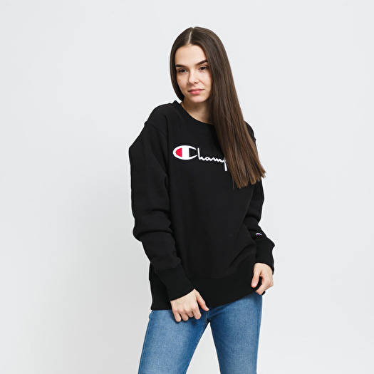 Hoodies and sweatshirts Champion Crewneck Sweatshirt Black Footshop