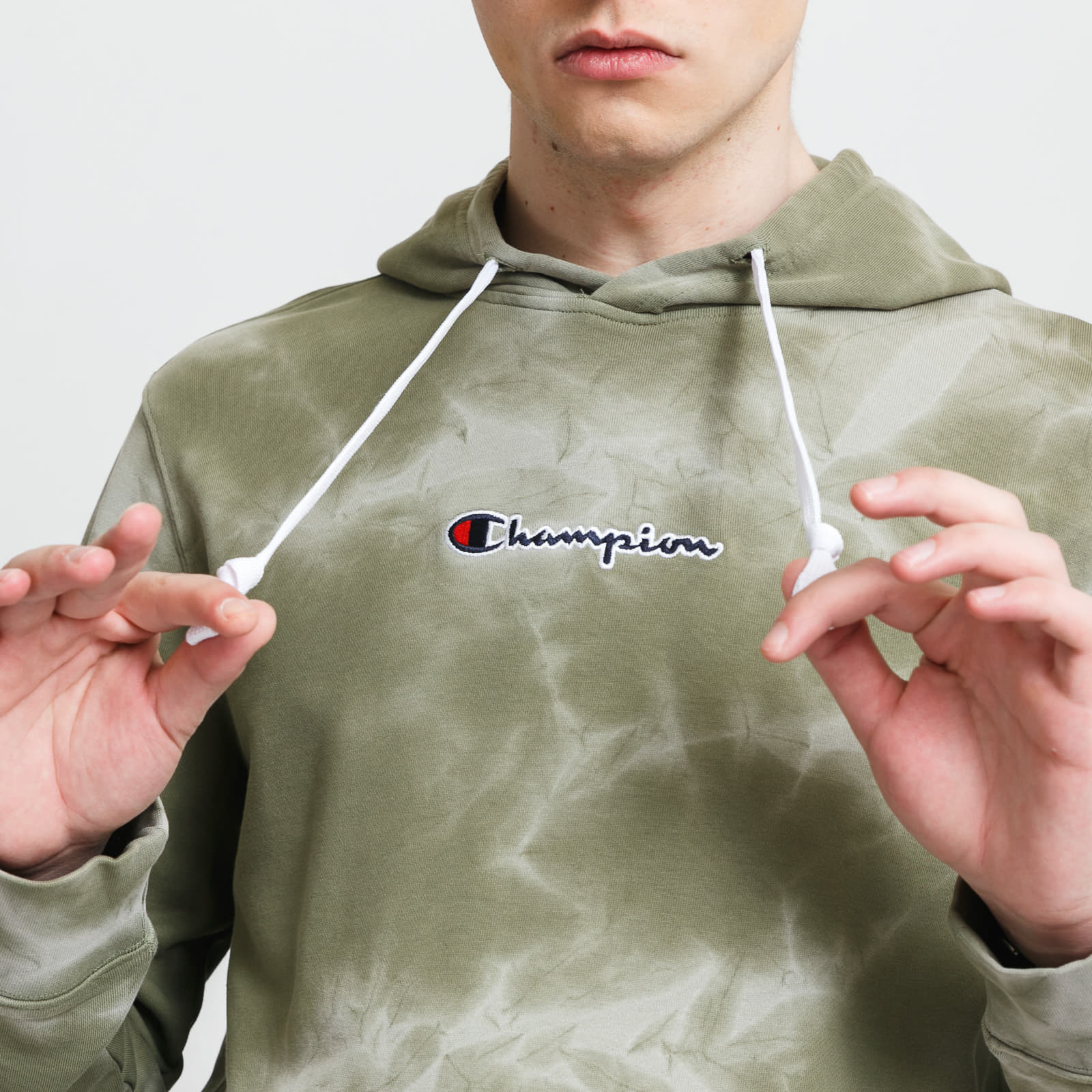 Hoodies and sweatshirts  Champion Hooded Sweatshirt Olive