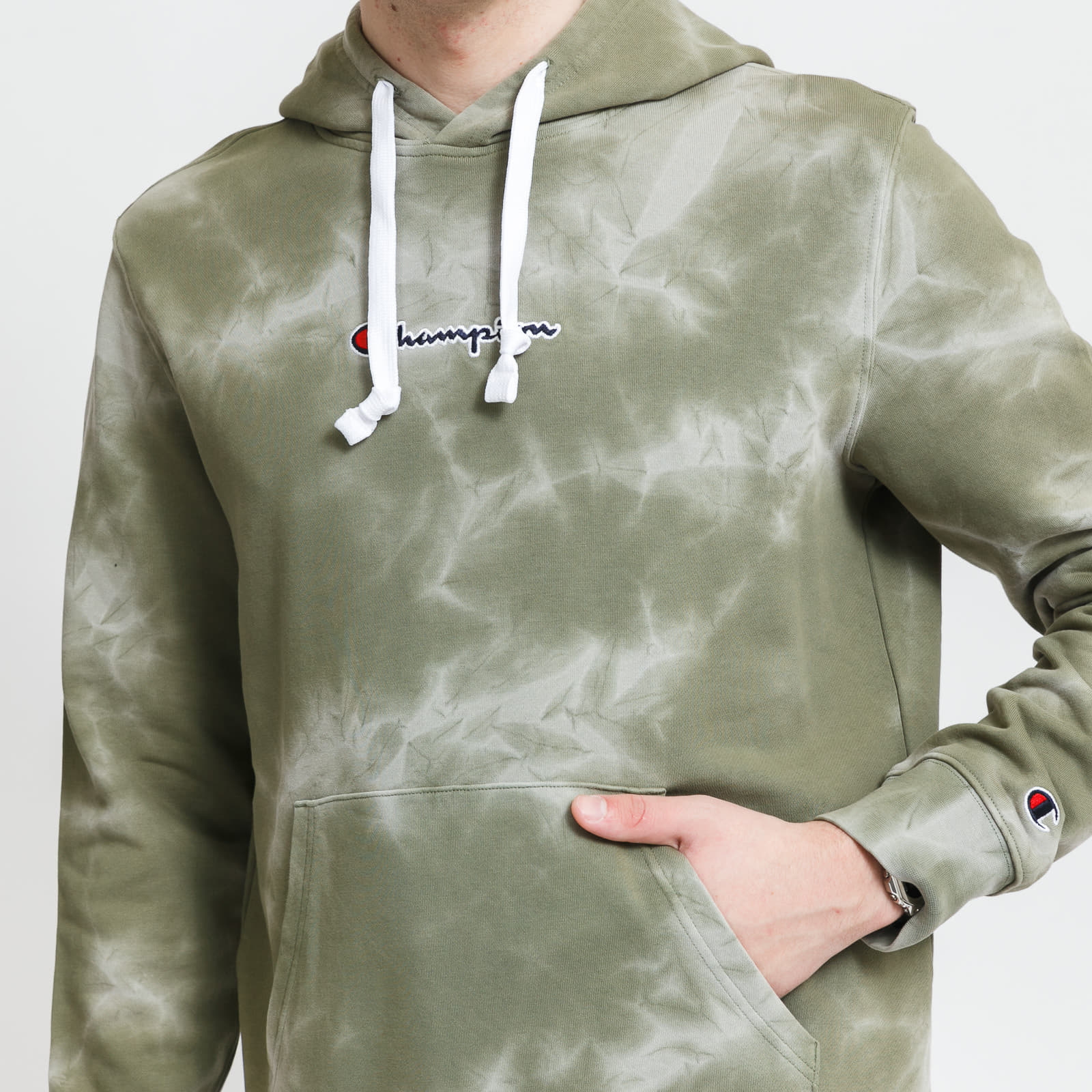 Olive champion sweatshirt on sale