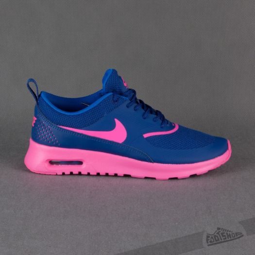 Shoes Nike WMNS Air Max Thea Deep Royal Blue Hyper Pink Footshop