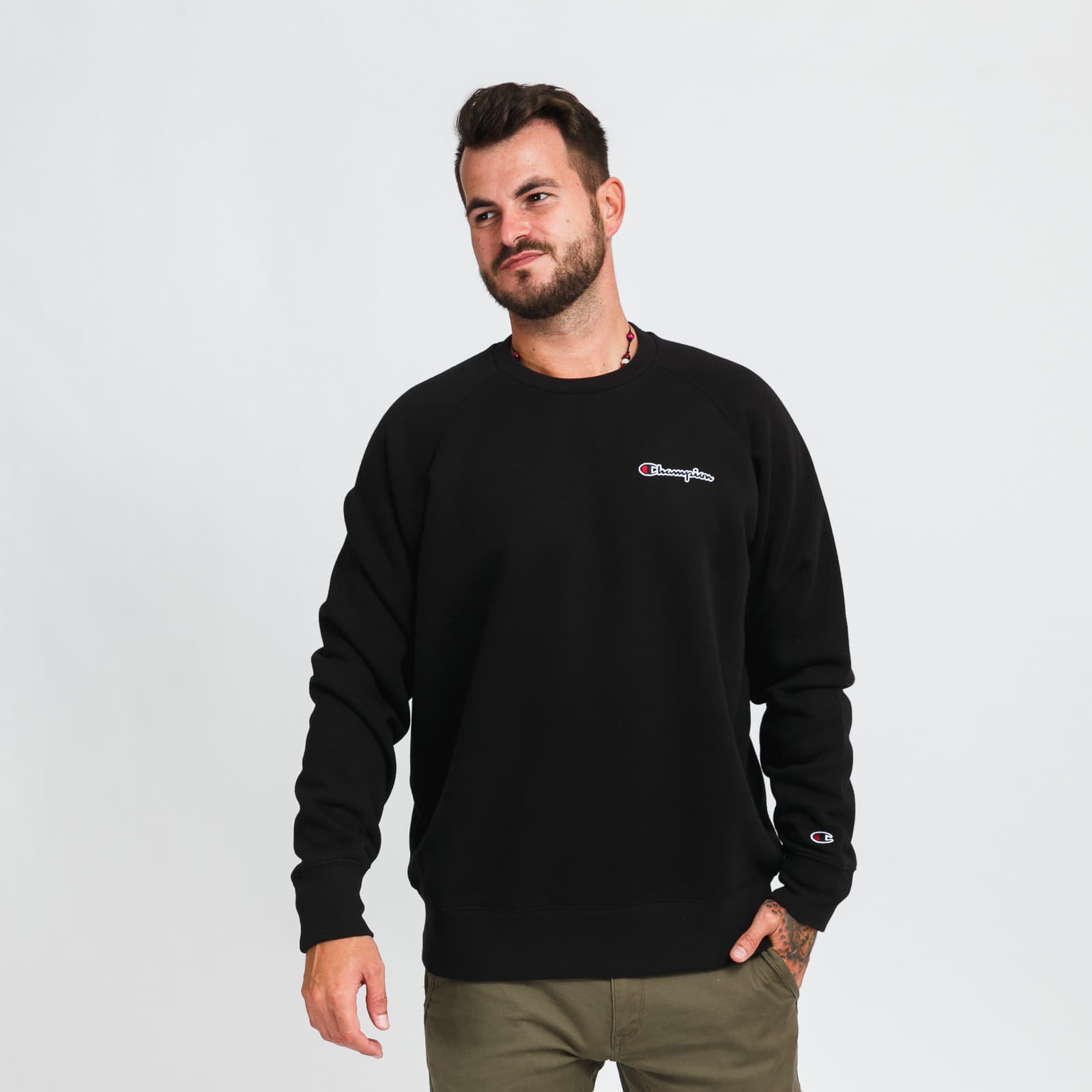 Hoodies and sweatshirts  Champion Crewneck Sweatshirt Black