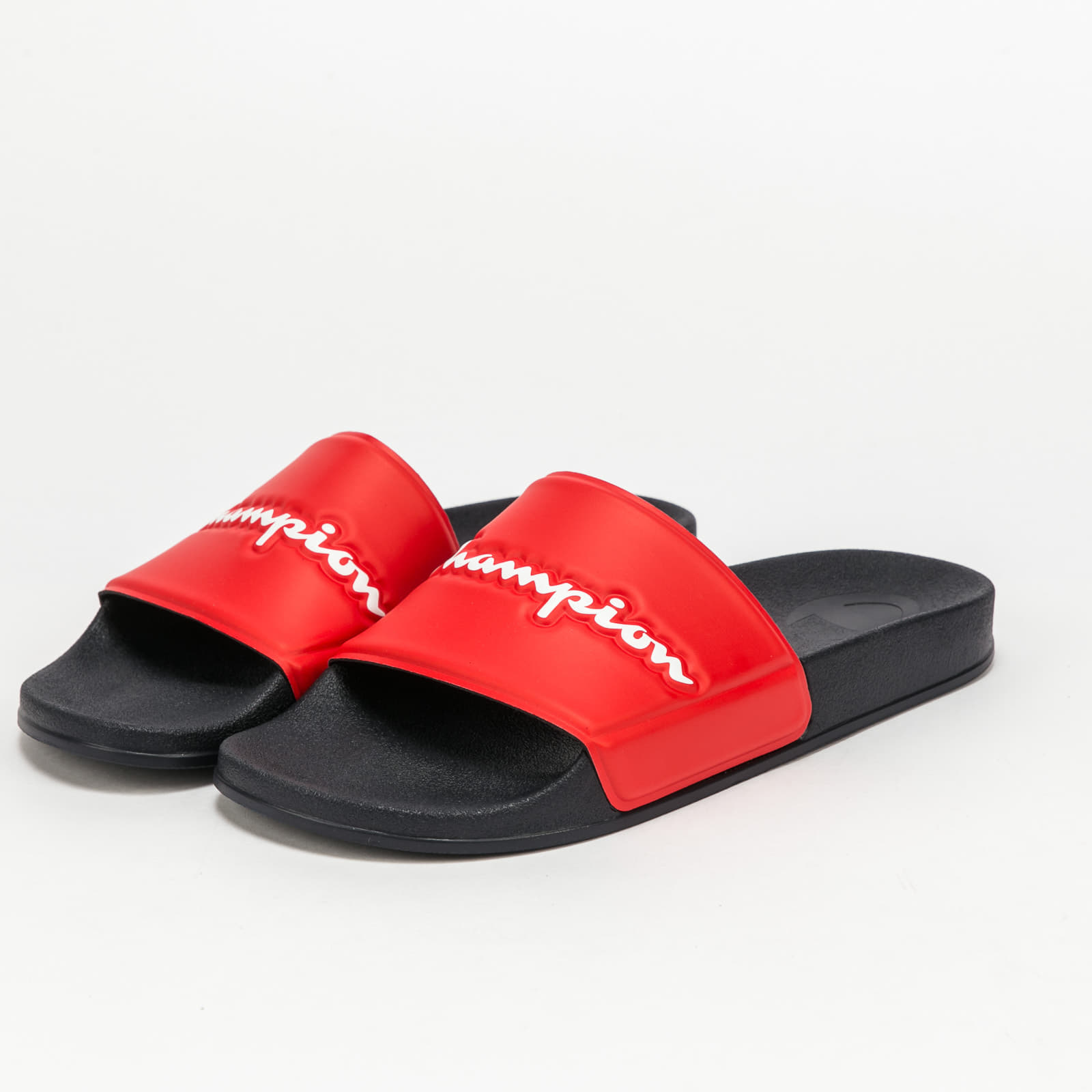 Men s shoes Champion Slide Varsity Navy Red Footshop