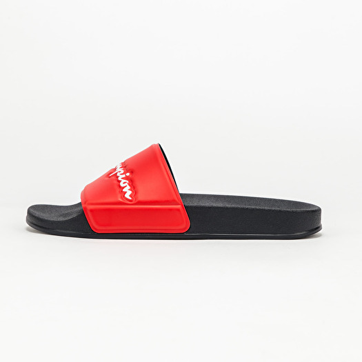 Men s shoes Champion Slide Varsity Navy Red Footshop