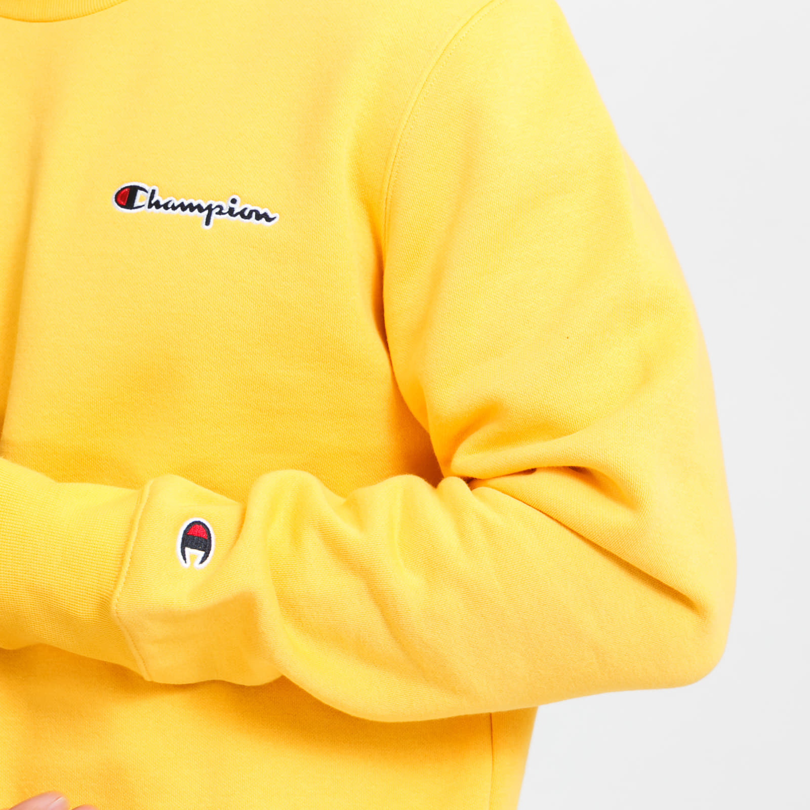 Champion sweaters yellow discount