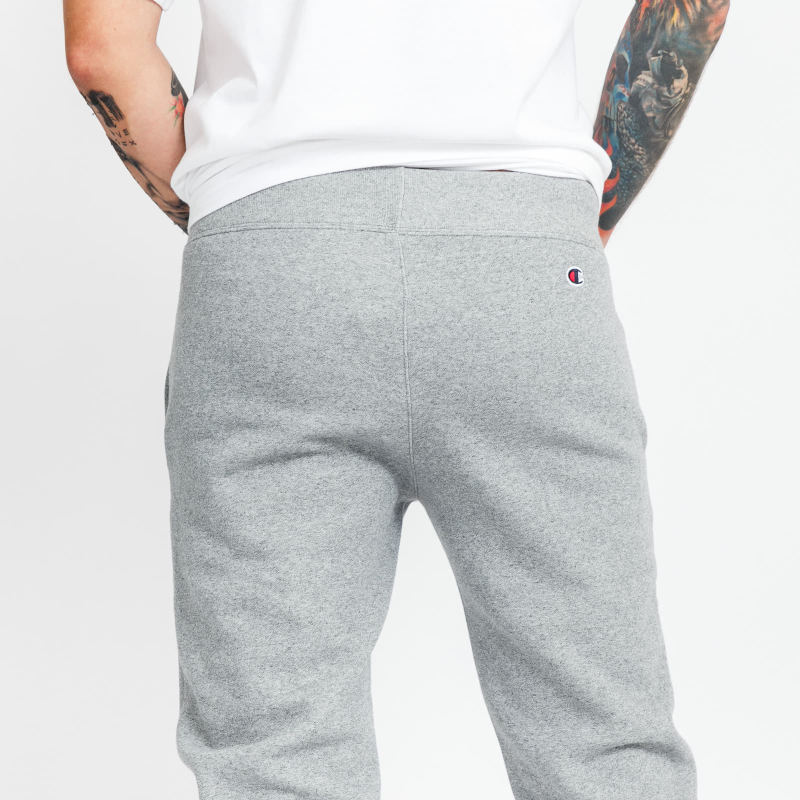Pantaloni Champion Rib Cuff Pants Melange Gray