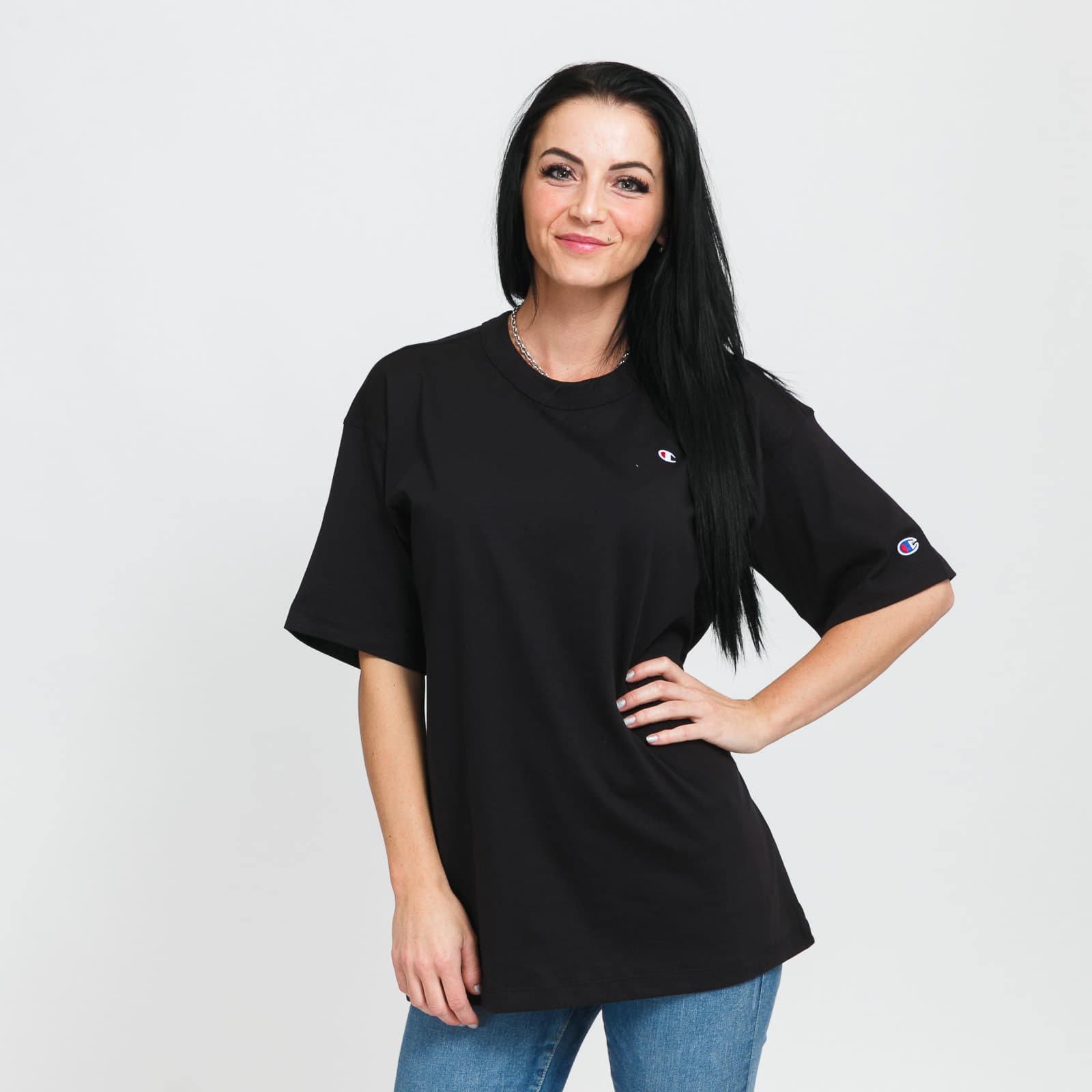 Levně Champion Maxi T-Shirt Black