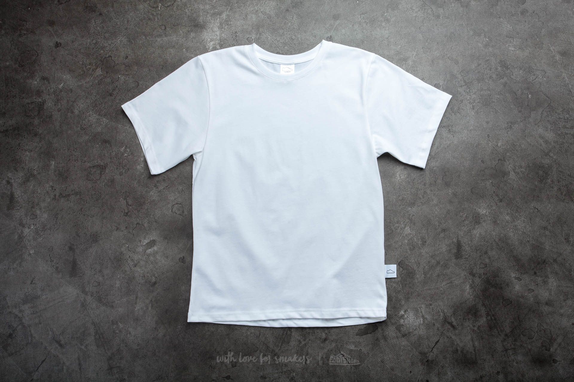 Тениски Footshop x HAHA Crew Tee White