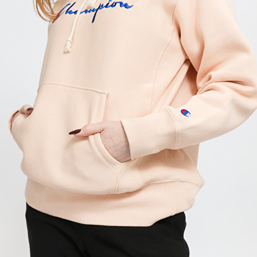 Hoodies and sweatshirts Champion Hooded Sweatshirt Light Pink Footshop