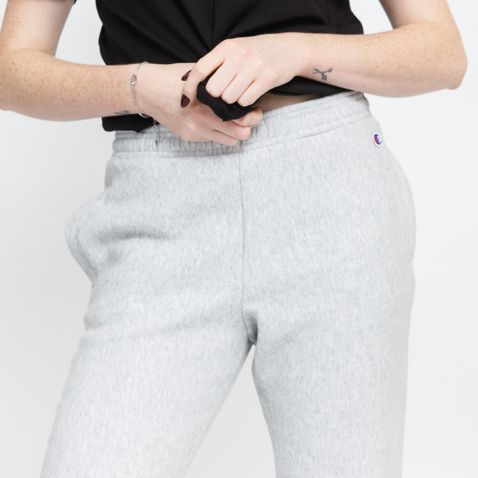 Champion gray sweatpants women's shop
