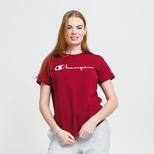 Champion shirt women red online