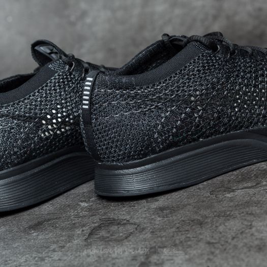Manner Nike Flyknit Racer Black Black Anthracite Footshop