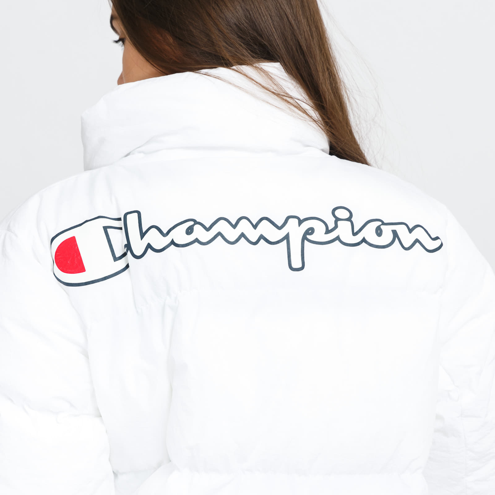 White champion coat sale