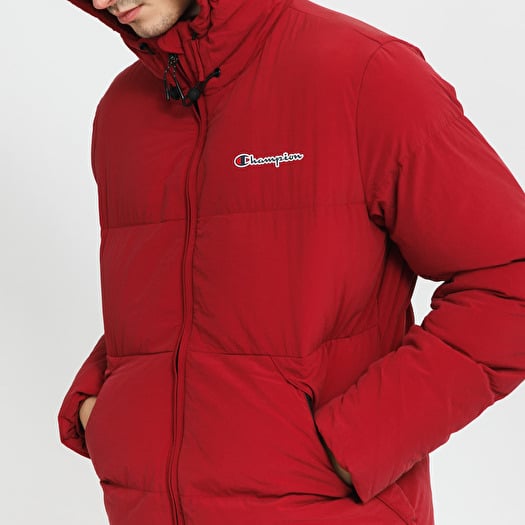 Champion Hooded Jacket Bordeaux Footshop