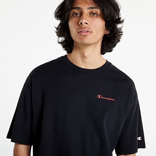 Champion reverse weave deals small script logo tee