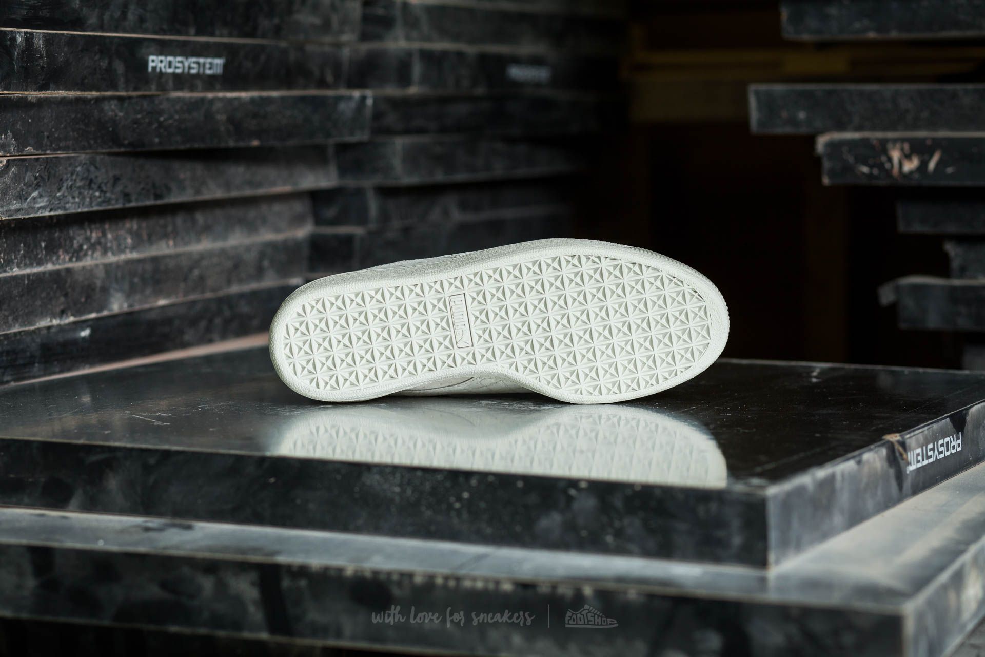Männer Puma Classic x Diamond Supply Co. Puma White-Puma White