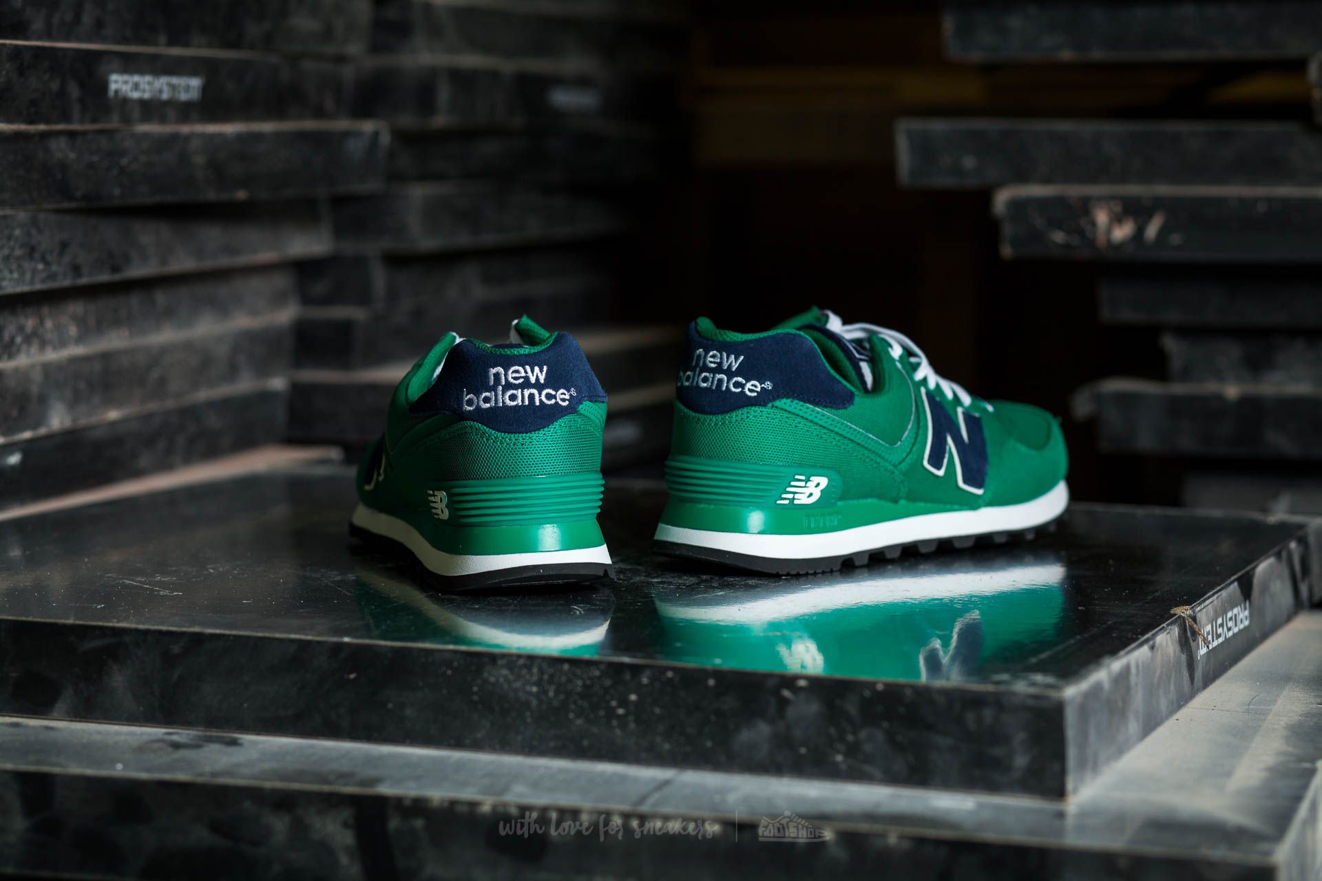 Pánské tenisky a boty New Balance ML574POG Green
