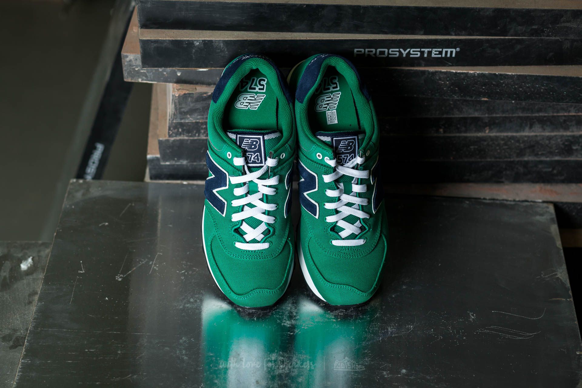 Pánské tenisky a boty New Balance ML574POG Green