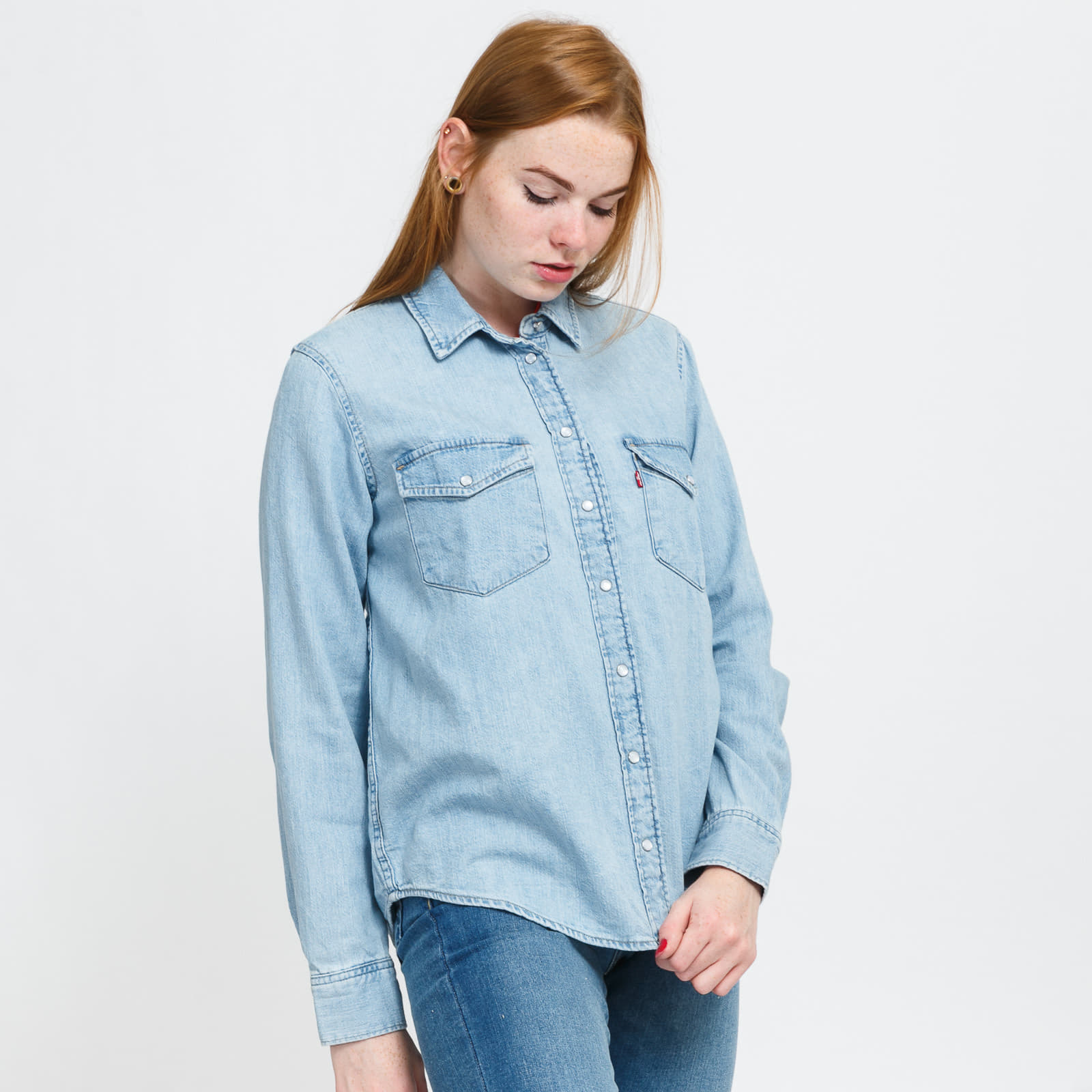Shirts Levi s Essential Western Shirt Blue Footshop