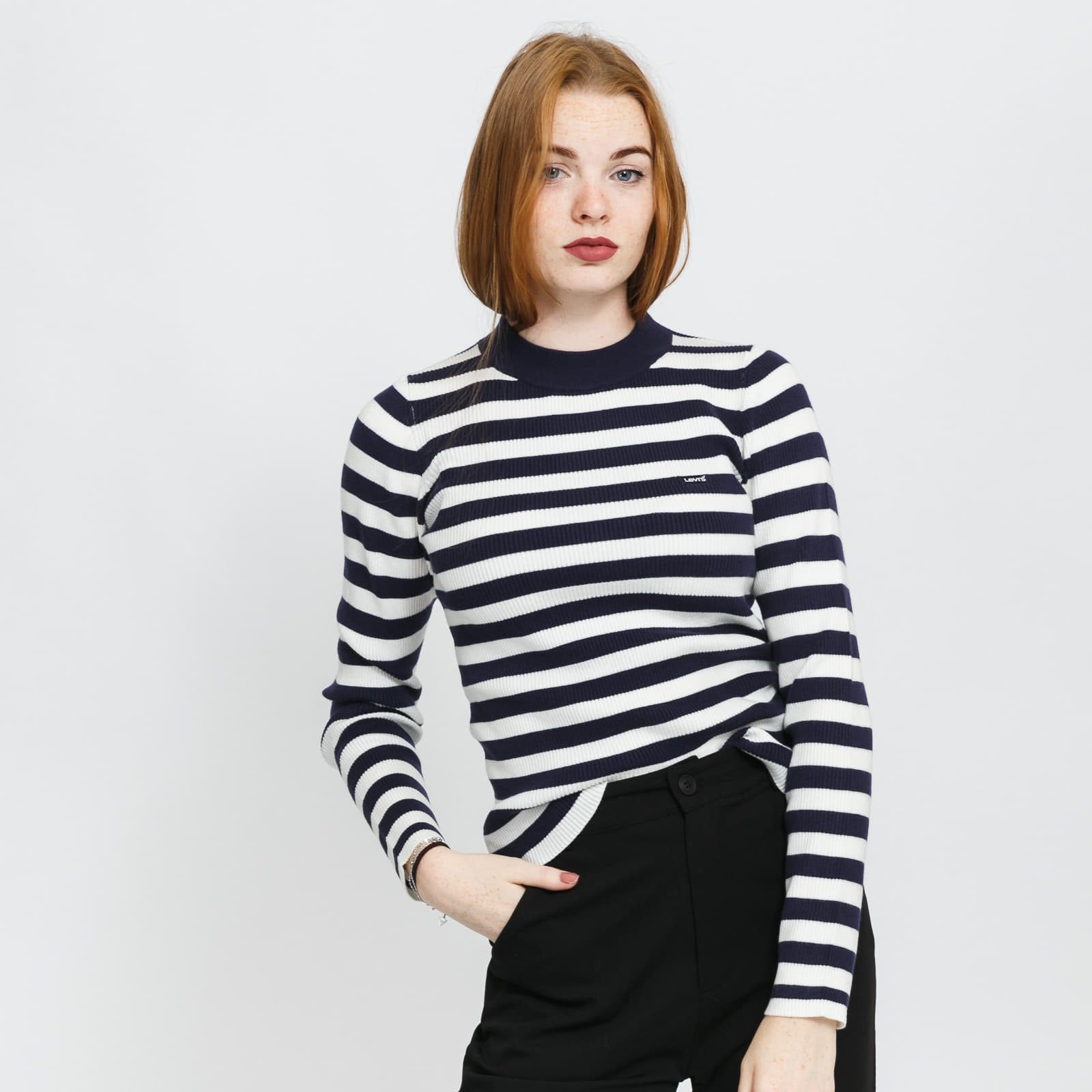 Maglioni Levi's® Crew Rib Sweater Navy/ White