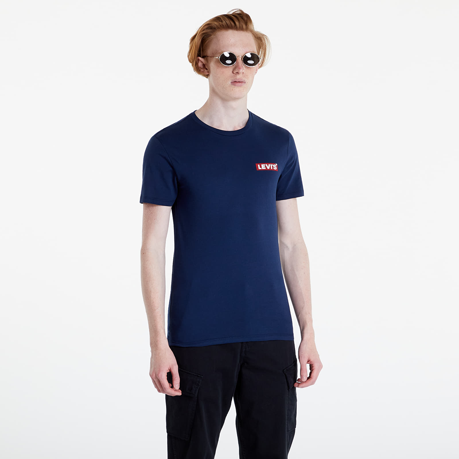 T-shirts Levi's® 2PK Crewneck Graphic 2 Pack SW Navy/ White