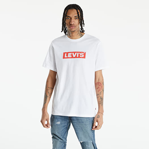 Levi's white t shirt price sales