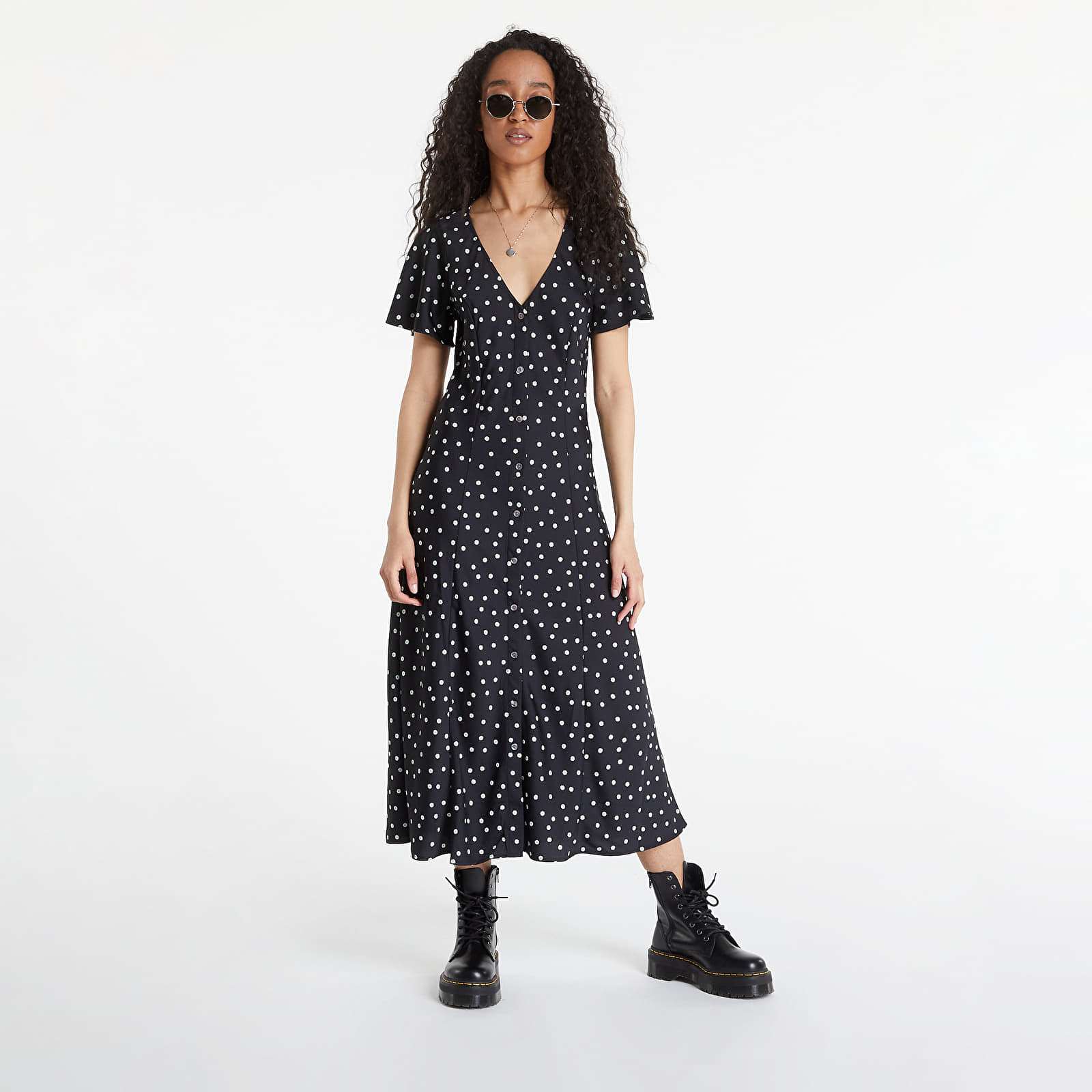 Obleke  Levi's® Rachelle '90s Dress Black