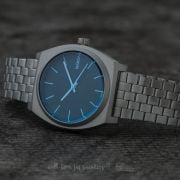 Nixon Time Teller Gunmetal/ Blue Crystal