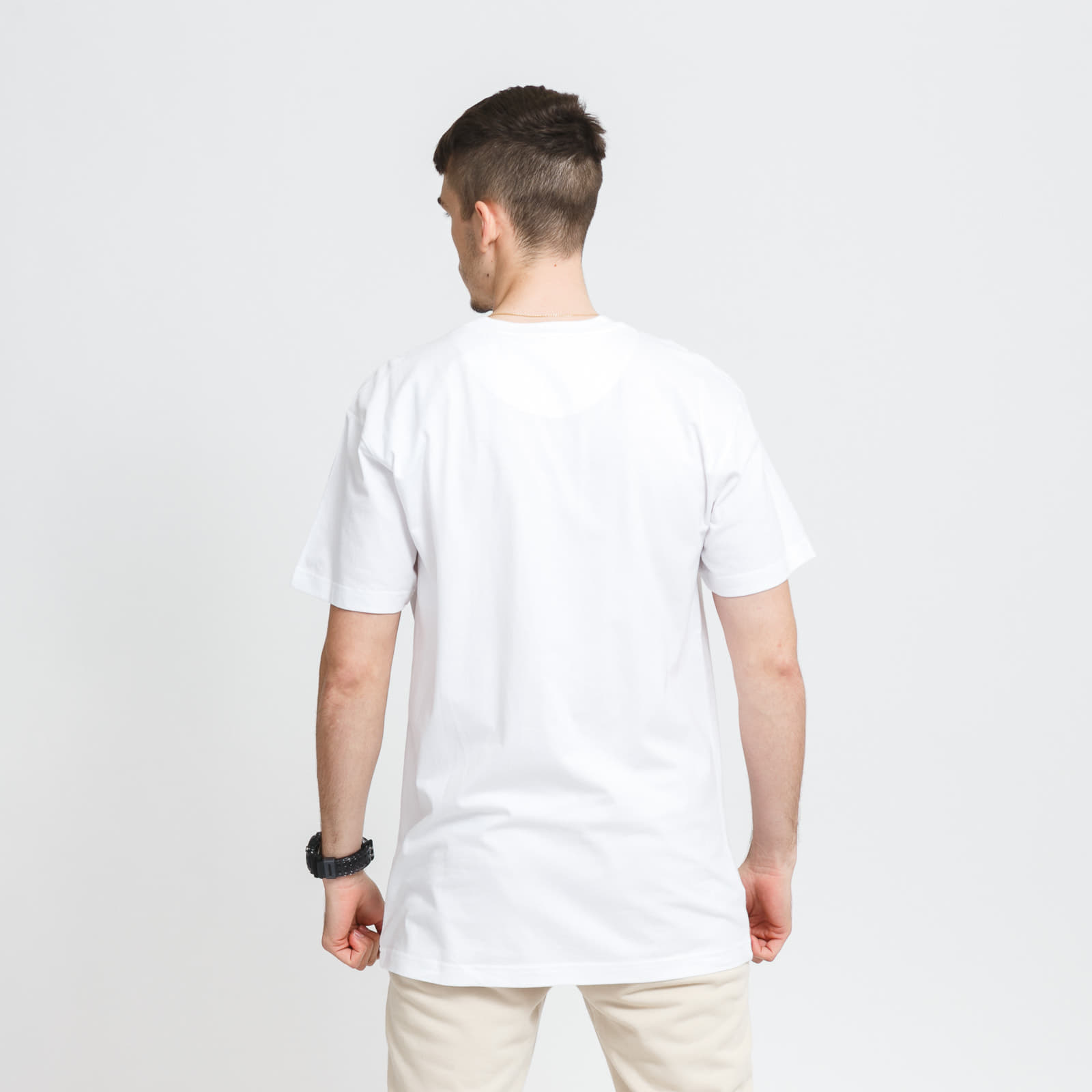 Majice i košulje Mitchell & Ness Branded Pinscript Tee White