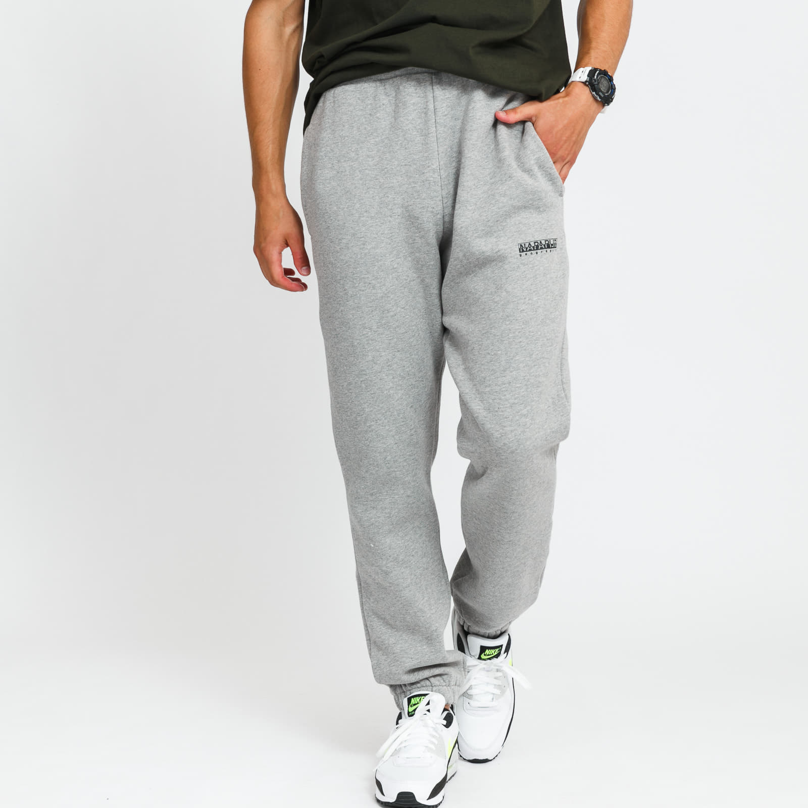 Kelnės NAPAPIJRI M-Box Pant Melange Gray