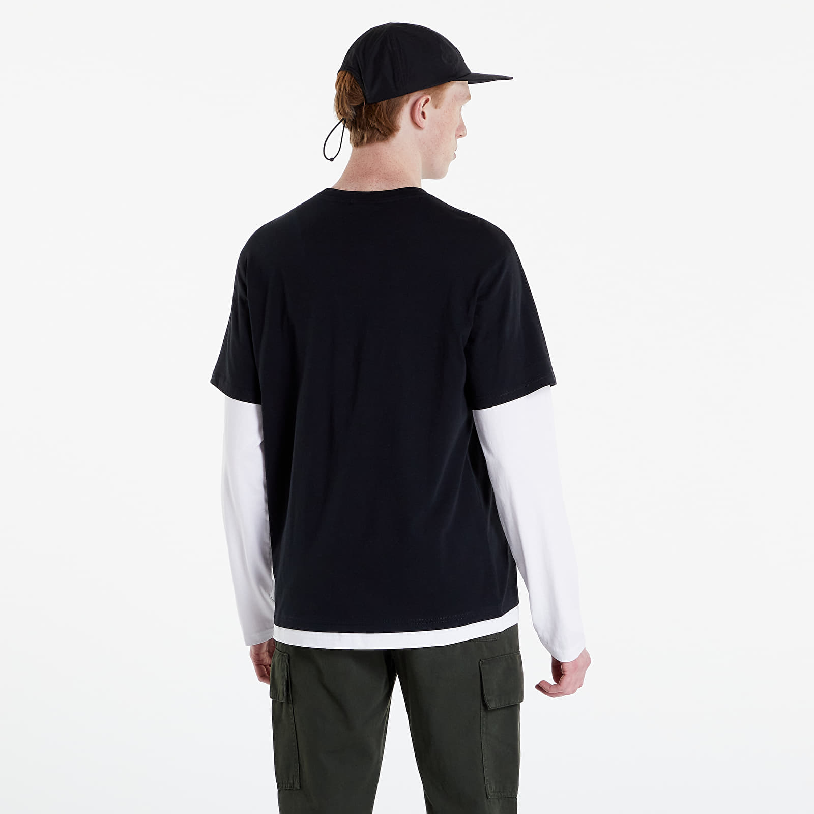 Тениски NAPAPIJRI Logo Tee Black Stone Washed No Length