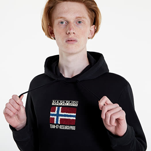 Napapijri hoodie black shop