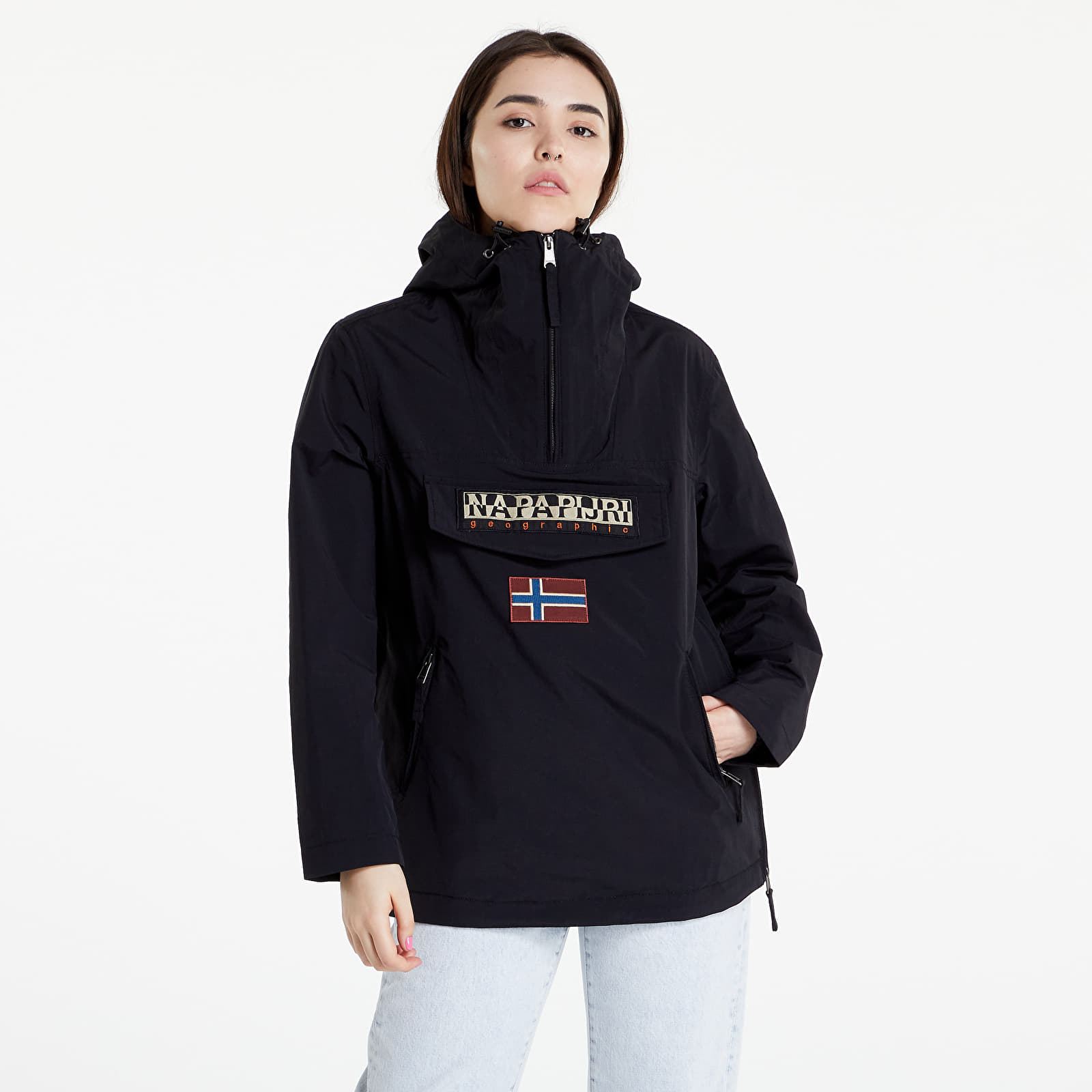 Napapijri rainforest winter jacket black top