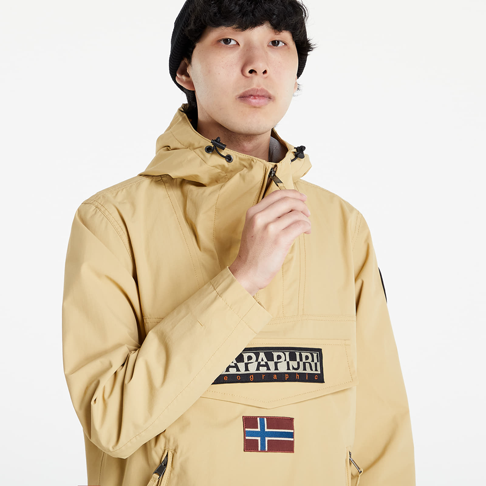 Napapijri yellow 2025 jacket