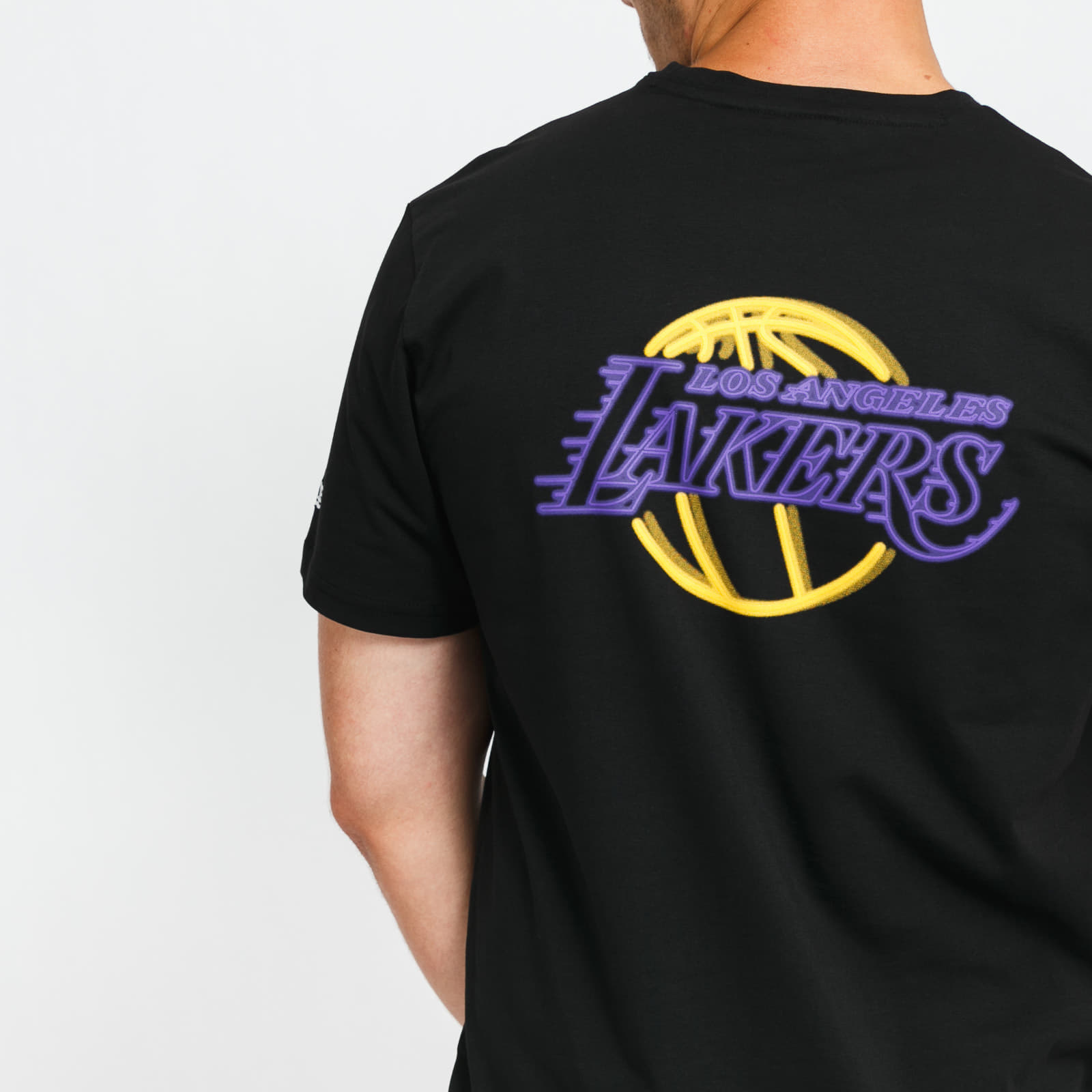 Camiseta de New Era de los Lakers ⭐️ NBA Neon Graphic