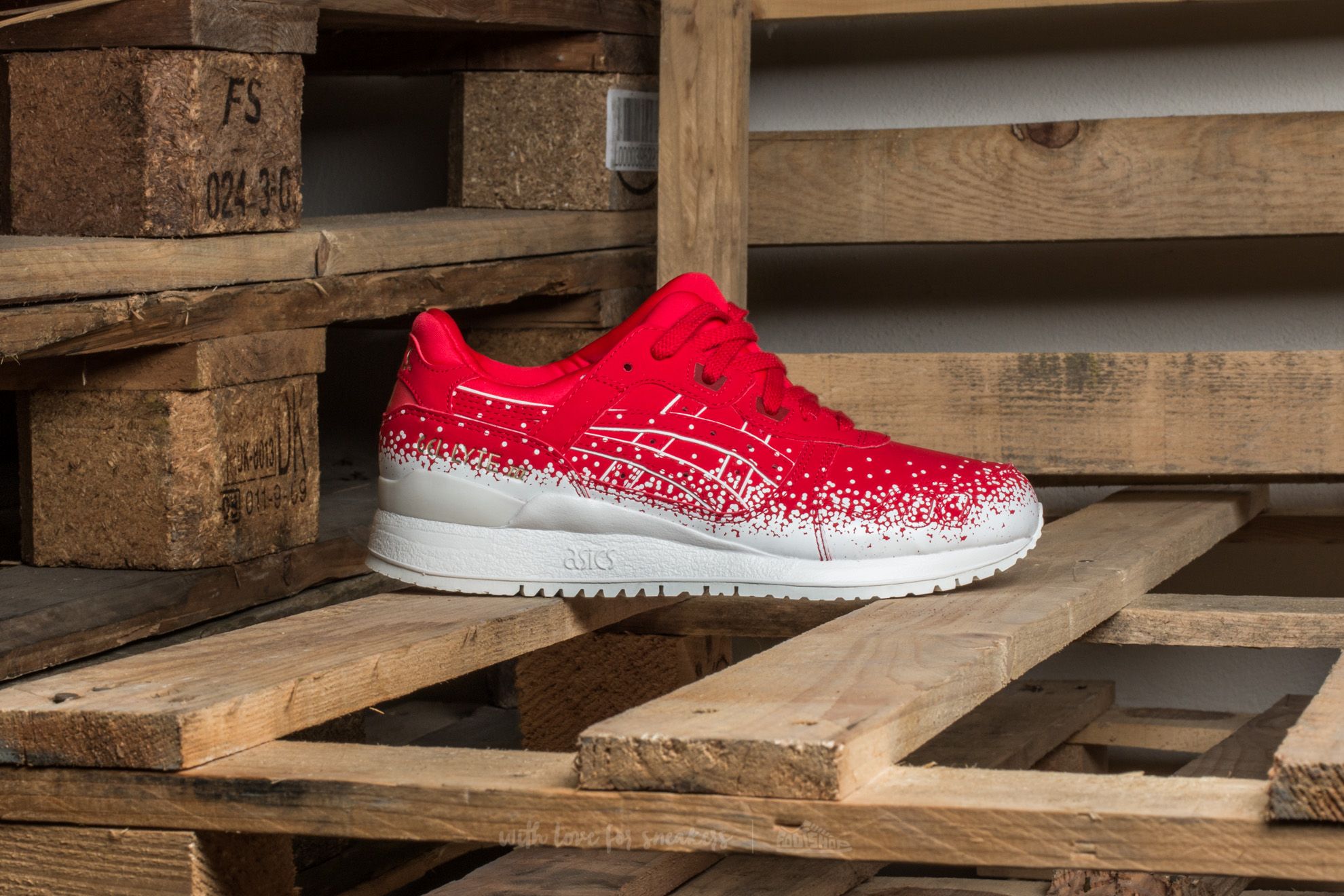 Dámské tenisky a boty Asics Gel-Lyte III Red/ Red
