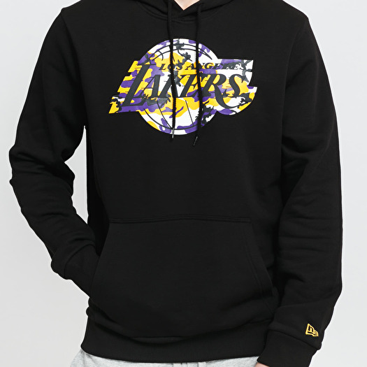 La lakers hoodie black online