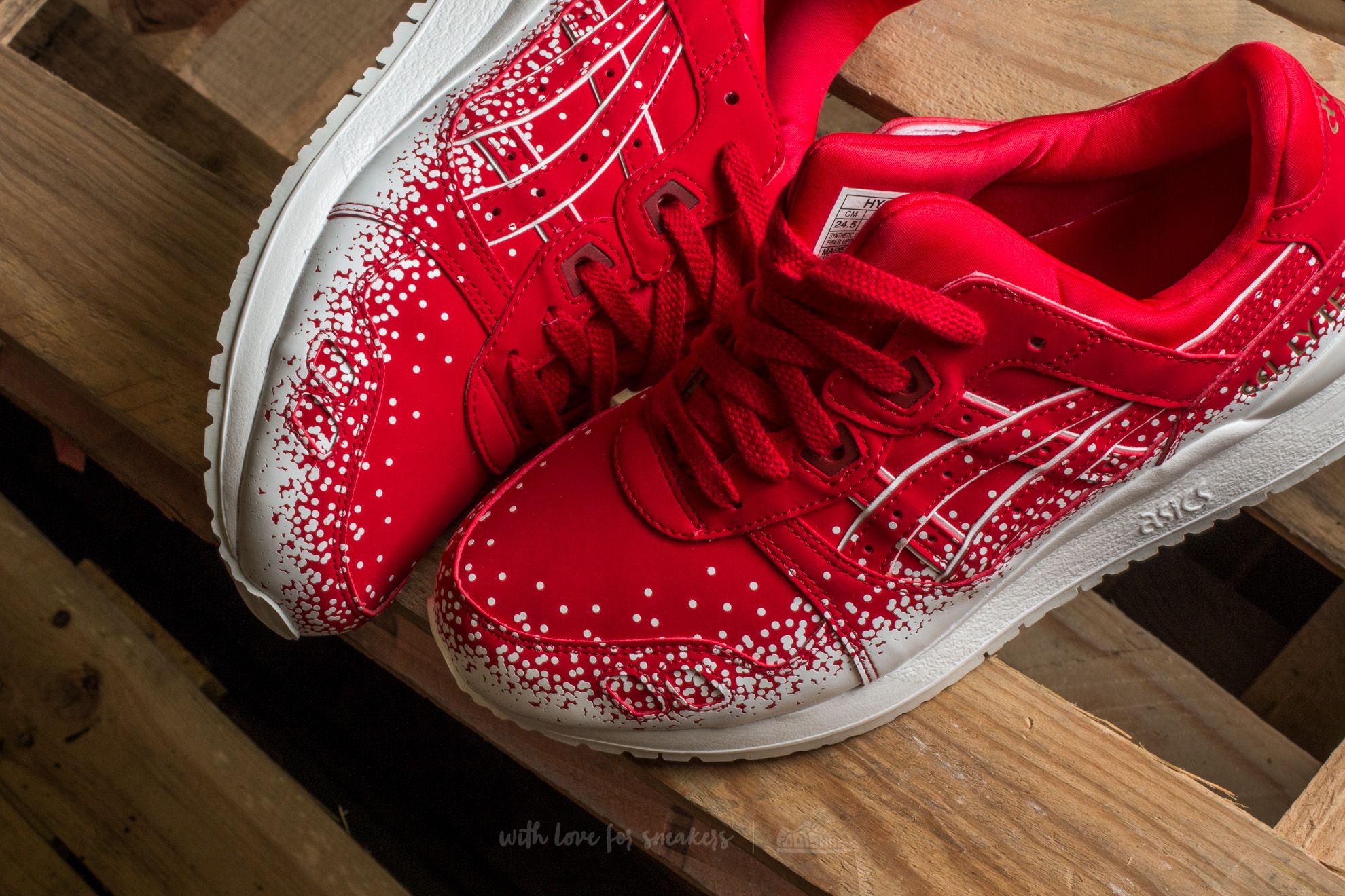 Asics gel lyte 3 donna rosso discount